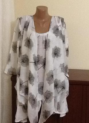 Английский блузон - туника от izabel лондон