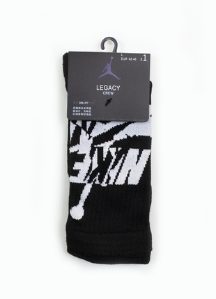 Шкарпетки air jordan носки джордан высокие баскетбольные1 фото
