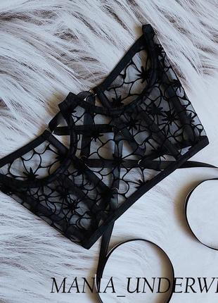 Стильний корсет із принтом від mania_underwear