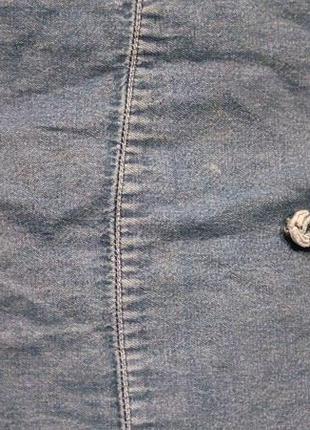Суперский джинсовый сарафан на девочку 3-4года5 фото
