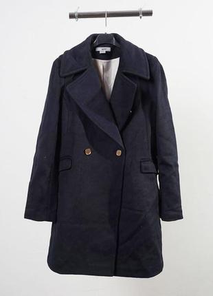 Оригинальное двубортное теплое пальто от бренда h&m разм. 424 фото