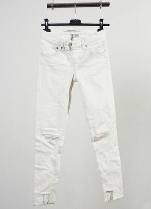 Оригинальные джинсы-slim low jeans от бренда h&m разм. 365 фото