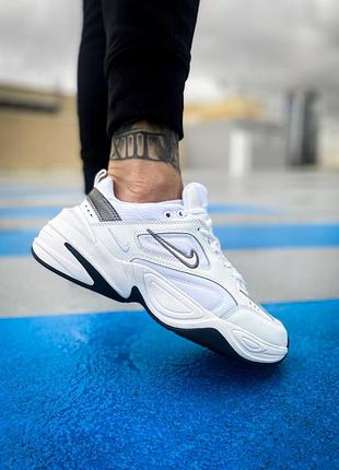 Кроссовки nike m2k tekno "white/black"