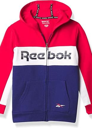 Утепленная худи на замке reebok original