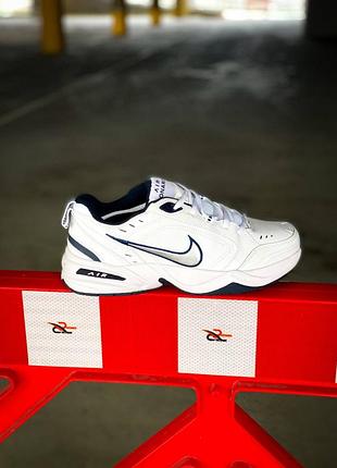 Кроссовки nike air monarch iv "white/navy"