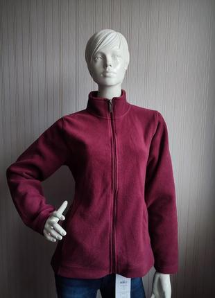 Женская толстовка на молнии размер л