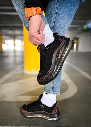 Кросівки nike air max 720 "black/orange"