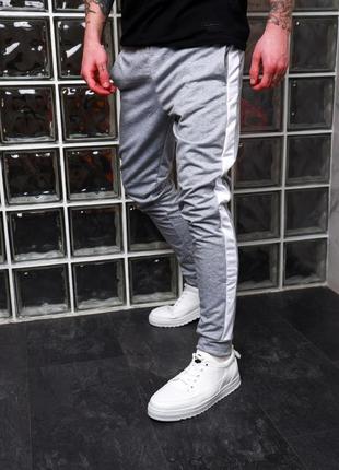 Різні кольори чоловічі брюки спортивні штани з лампасами3 фото