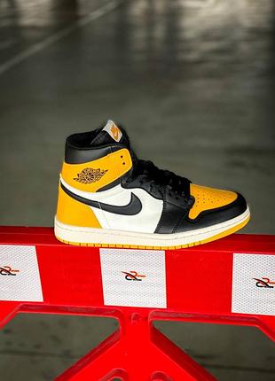 Кросівки nike air jordan 1 "yellow/black"