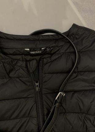 Легенька чорна куртка пуховик від esmara euro 384 фото