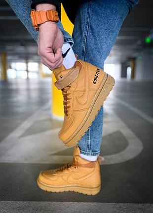 Кроссовки nike air force gore-tex'brown"
