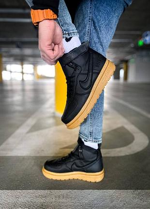 Кроссовки nike air force gore-tex'black"