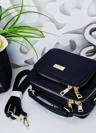 Сумка клатч женский чёрный