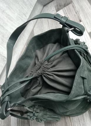 Оригінальна замшева сумка h&m. 2