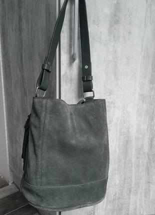 Оригінальна замшева сумка h&m. 6