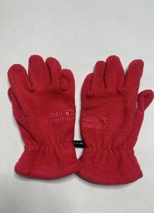 Рукавички дитячі для дівчинки jack wolfskin