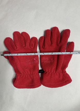 Перчатки детские для девочки jack wolfskin 5