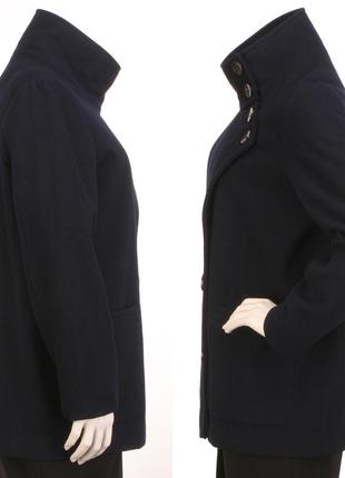 Object дания 50% шерсть шерстяное пальто оверсайз €186 бушлат пиджак полупальто классика5 фото