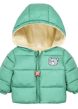 Дитяча куртка синтепон/фліс 4
