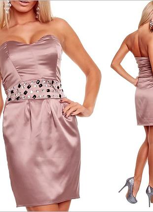 Вечірня сукня коричнева