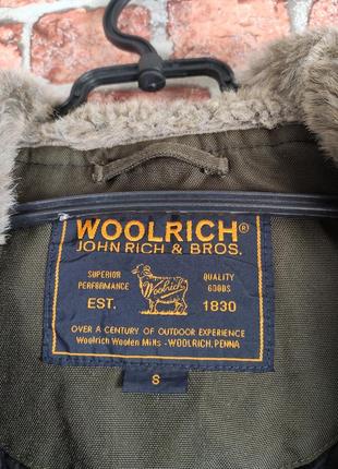 Зимняя куртка бомбер женская woolrich6 фото