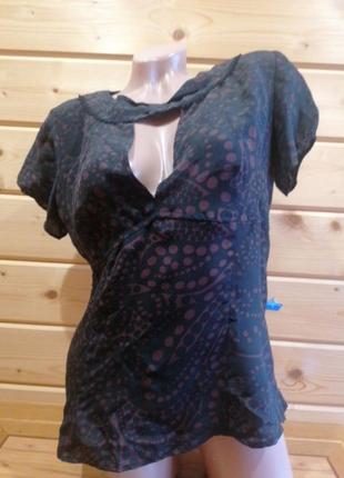 Шёлковая блуза max mara intrend