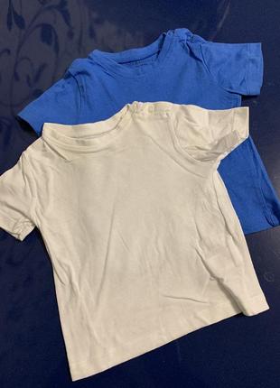 Футболки на малюка 2 шт