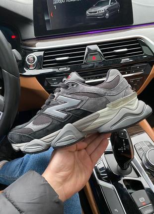 Мужские кроссовки new balance 9060 black grey 41-42-43-44