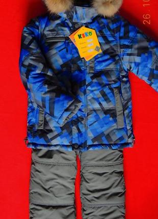 Розпродаж комбінезон костюм kiko кіко кіко хлопчика 6-8 років 116-128 комбінезон хлопчика2 фото