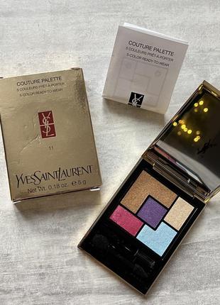 Палетка тіней ysl yves saint laurent тіні для повік