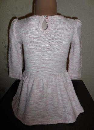 Платье * disney*с minni, вязочка 2-3 года(92-98 см)2 фото