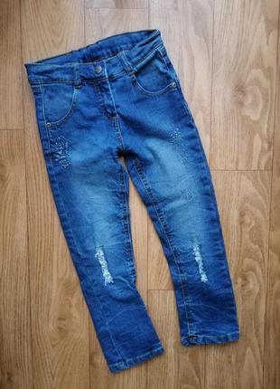 Стрейчевые джинсы topolino на 5 лет