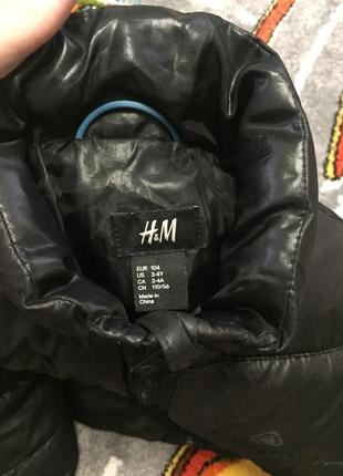 Тепла куртка h&m на 3-4г 5