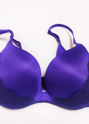 Victoria's secret push up pigeonnant bra гладкий бюстгальтер пуш-ап 85в /5658/