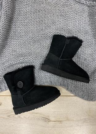 Уггі угги чоботи дитячі сапоги валянки ugg kids bailey button 5991