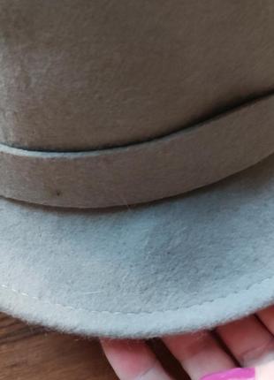 Фетровая женская шляпа 57-57,5-583 фото