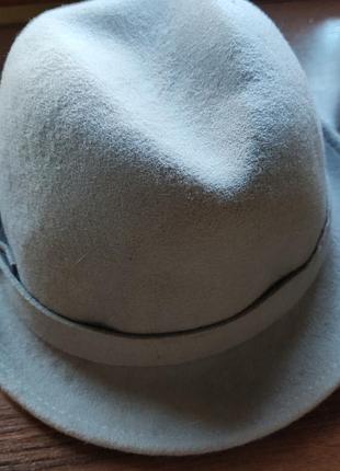 Фетровая женская шляпа 57-57,5-58