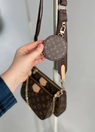 Женская сумочка с мини кошельком люкс качества8 фото