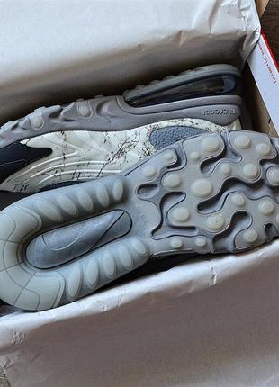 Кросівки travis scott x nike air max 270 react 'grey' 8