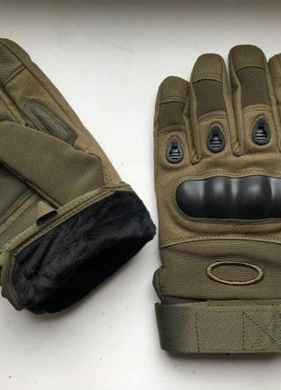 Зимові тактичні рукавиці м/l/xl / зимние тактические перчатки3 фото