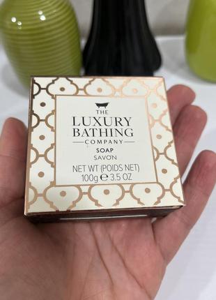 Парфюмированное косметическое мыло luxury bathing1 фото