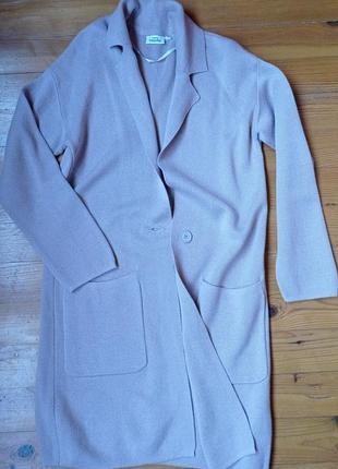 Длинный кардиган пальто  kappahl