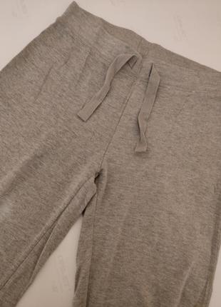 Натуральные серые спортивные штаны,10s2 фото
