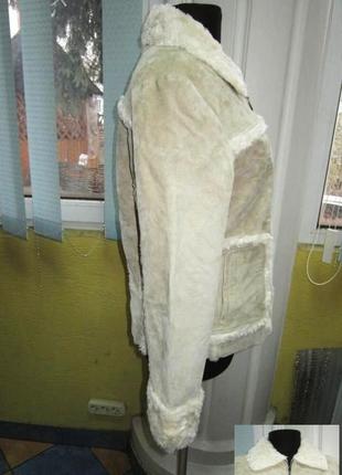 Оригинальная стильная женская кожаная куртка. лот 3396 фото