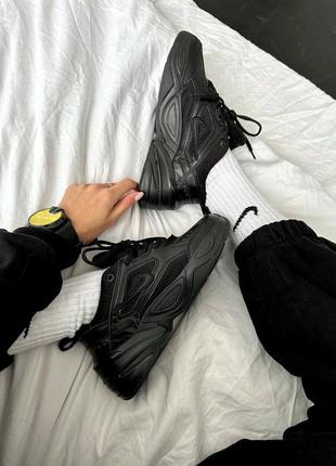 Кроссовки nike m2k tekno black2 фото