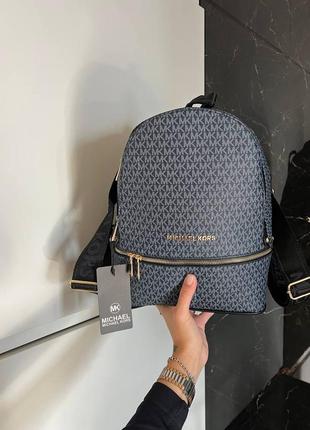 Жіночий стильний рюкзак з широкими лямками michael kors🆕 рюкзак з карманом1 фото