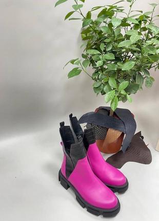 Кожаные ботинки из натуральной кожи кожаные ботинки натуральная кожа7 фото
