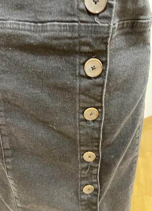 Джинсовый сарафан mango