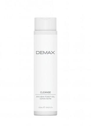Demax очищающий гель для комбинированной кожи с ана