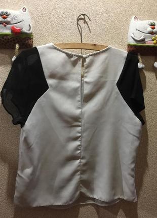 Блузка с коротким рукавом#112 фото